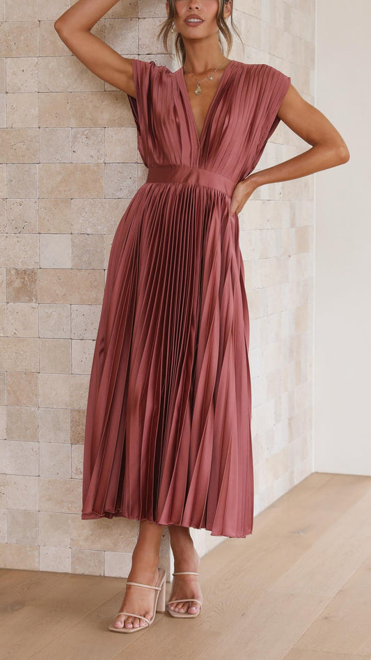 Lena Women's Midi Dress - styled view