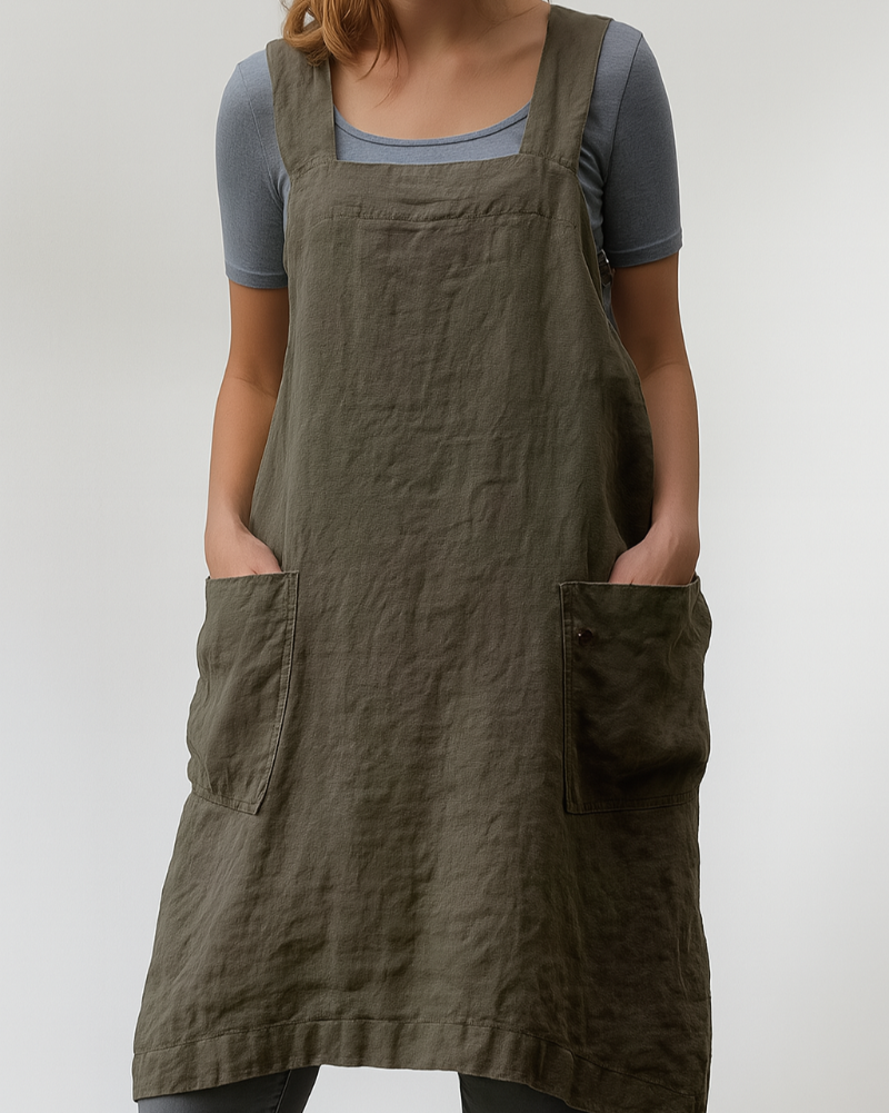 Imogen Women's Midi Dress - back view
