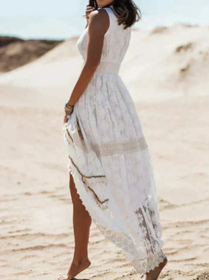 Yvette Women's Maxi Dress - styled view