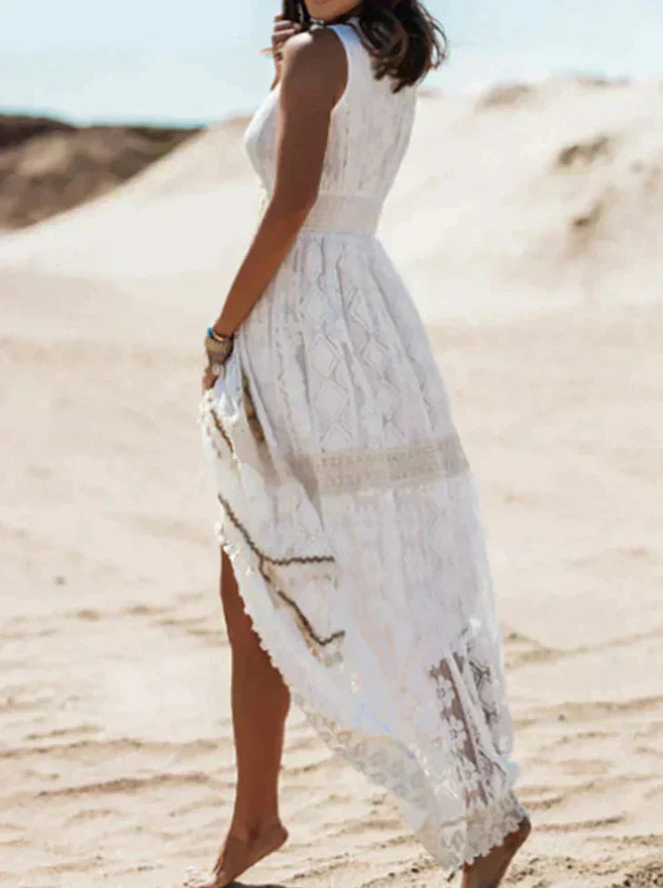 Yvette Women's Maxi Dress - styled view