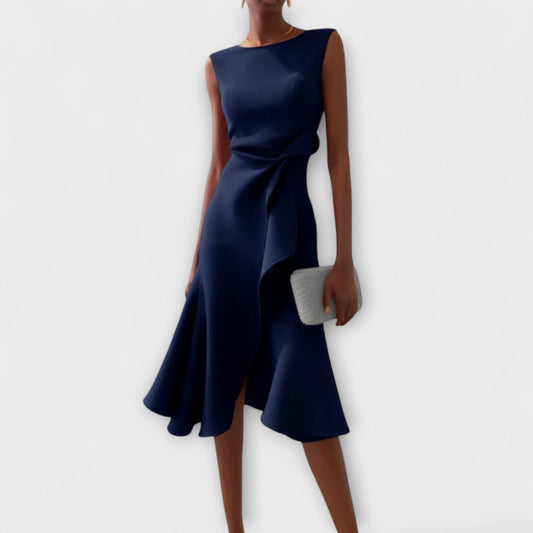 Faye Women's Midi Dress - styled view