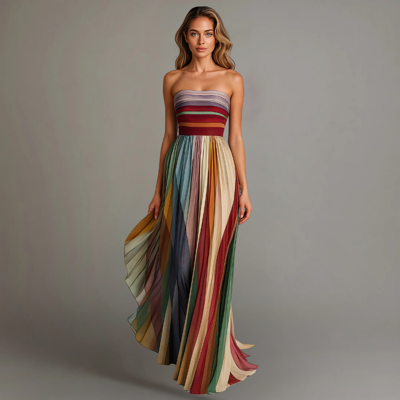 Paloma Women's Maxi Dress | A-line, Strapless