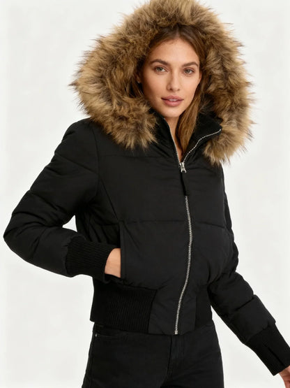 Violette Women's Quilted Jacket - full-length view