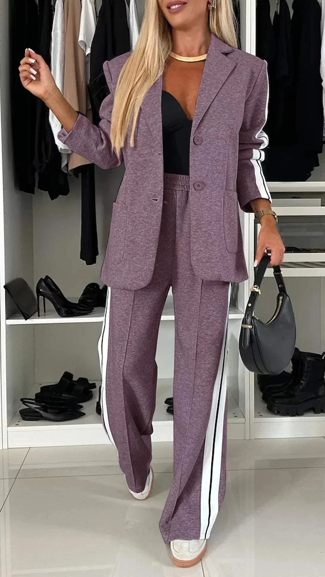 Jolie Women's Blazer - close-up detail