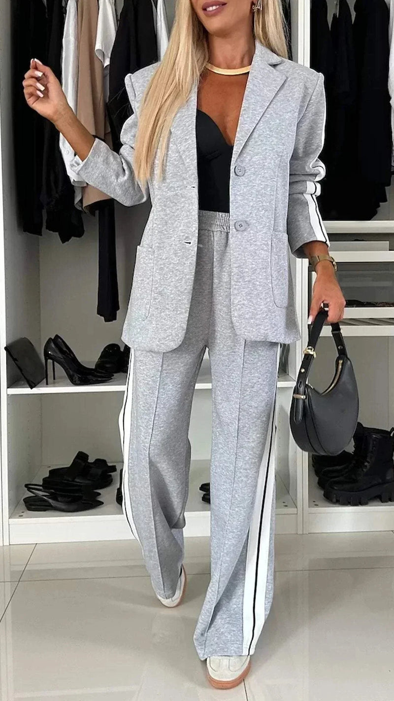 Jolie Women's Blazer - fabric and finish detail