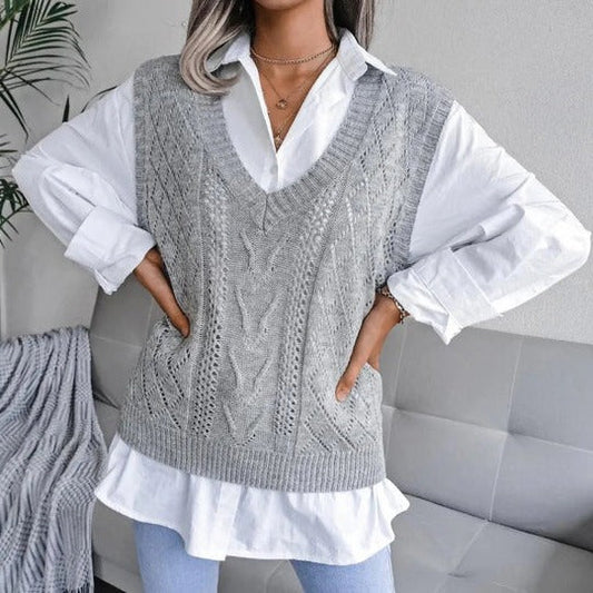 Dahlia Women's Cardigan - styled view