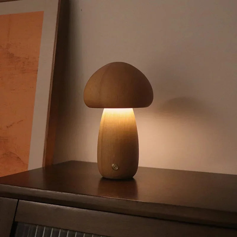Ash LED Bedside Lamp - close-up detail