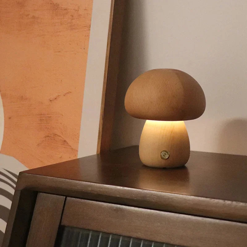Ash LED Bedside Lamp - flat lay