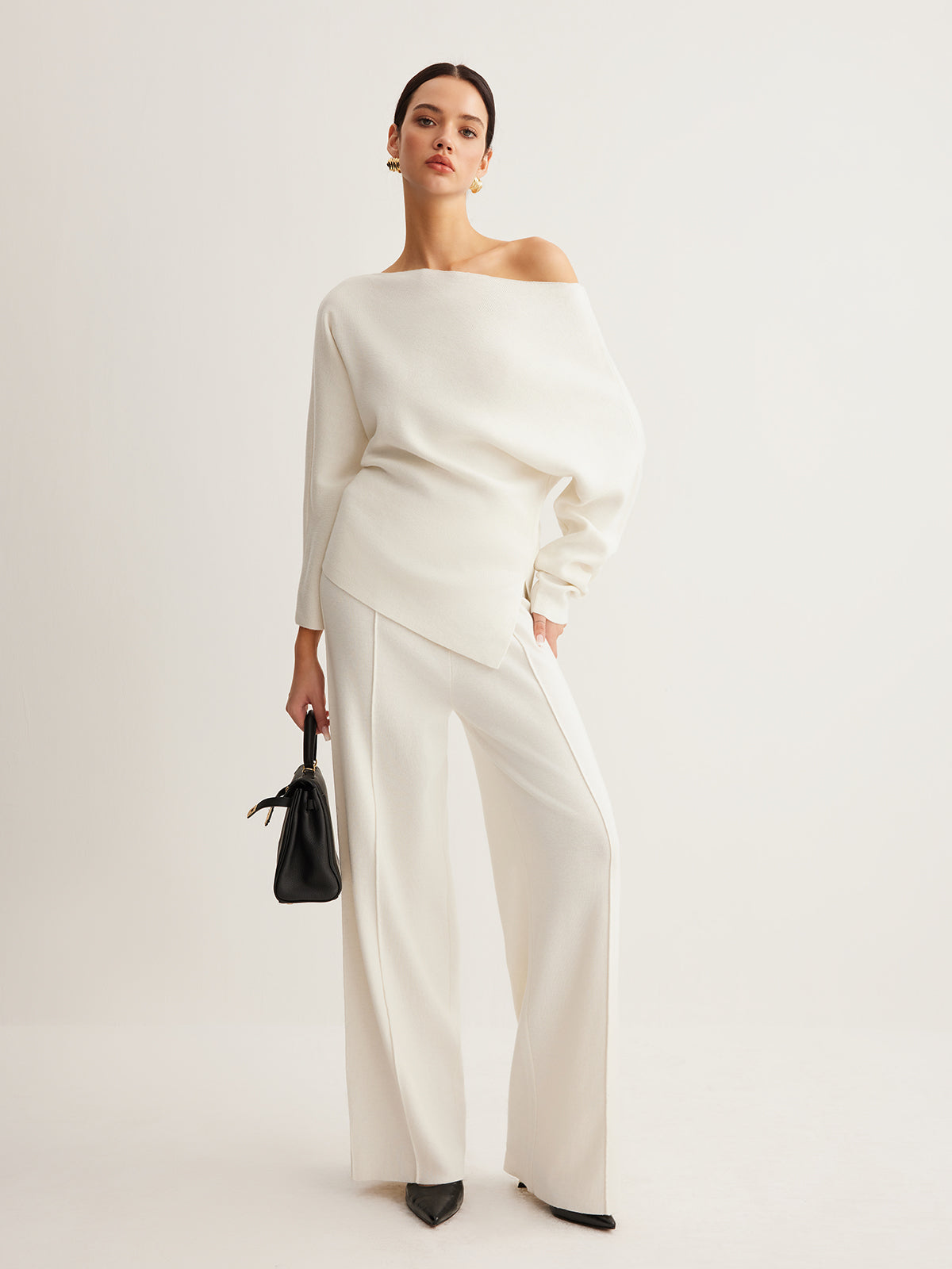 Hattie Women's Asymmetric Top - back view