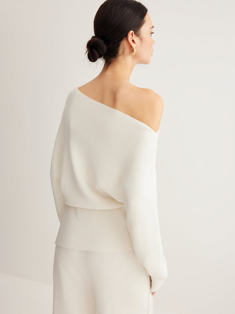 Hattie Women's Asymmetric Top - close-up detail