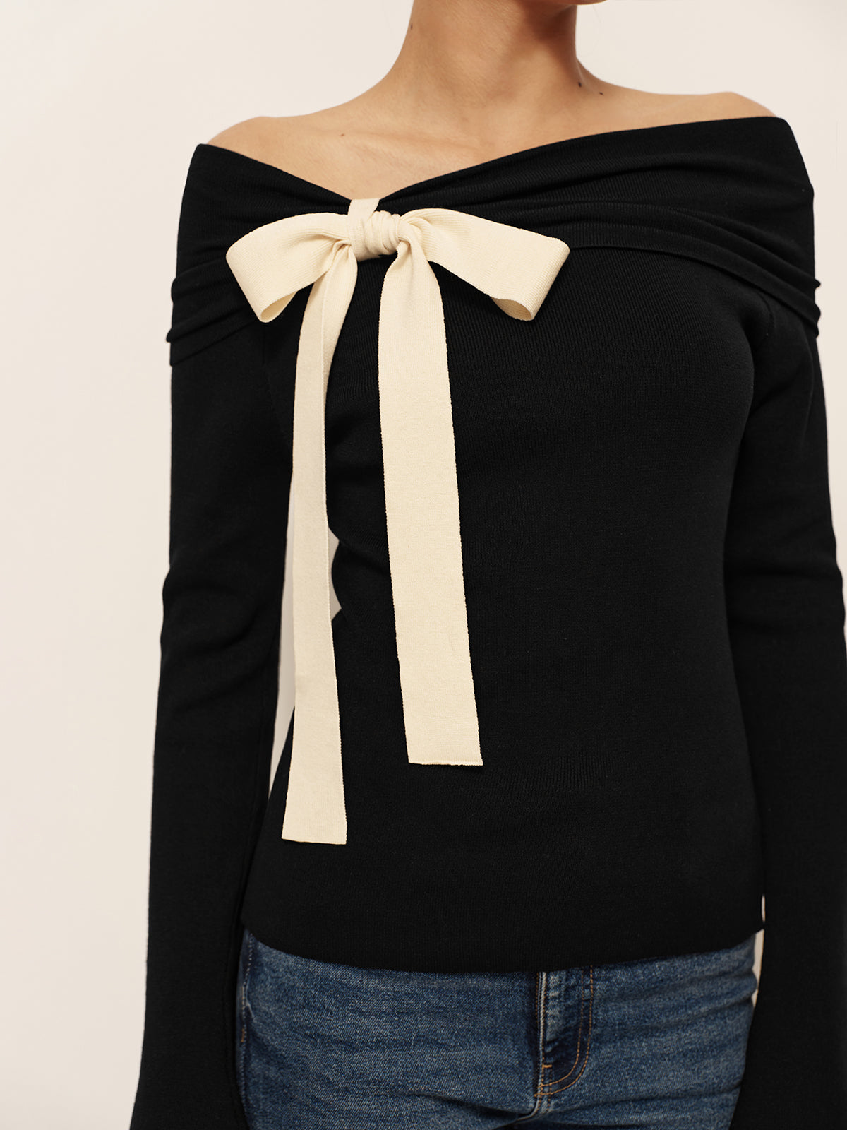 Greta Women's Top - fabric and finish detail