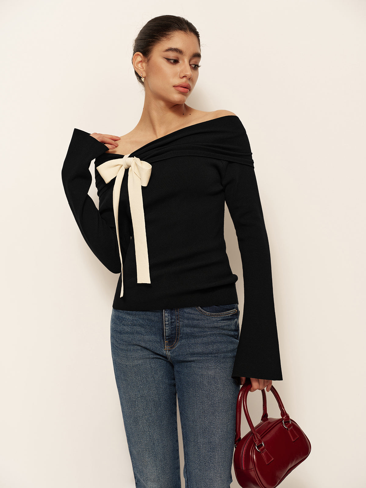 Greta Women's Top - close-up detail