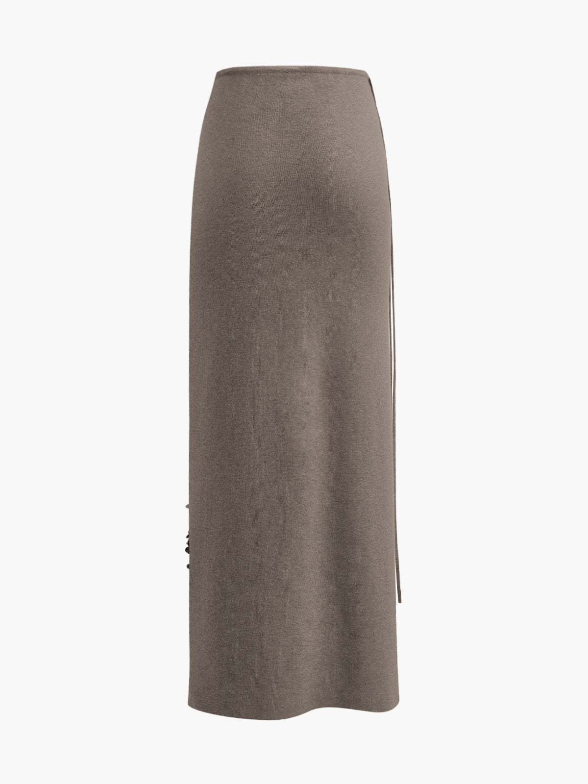 Delphine Women's Pleated Sweater - fabric and finish detail