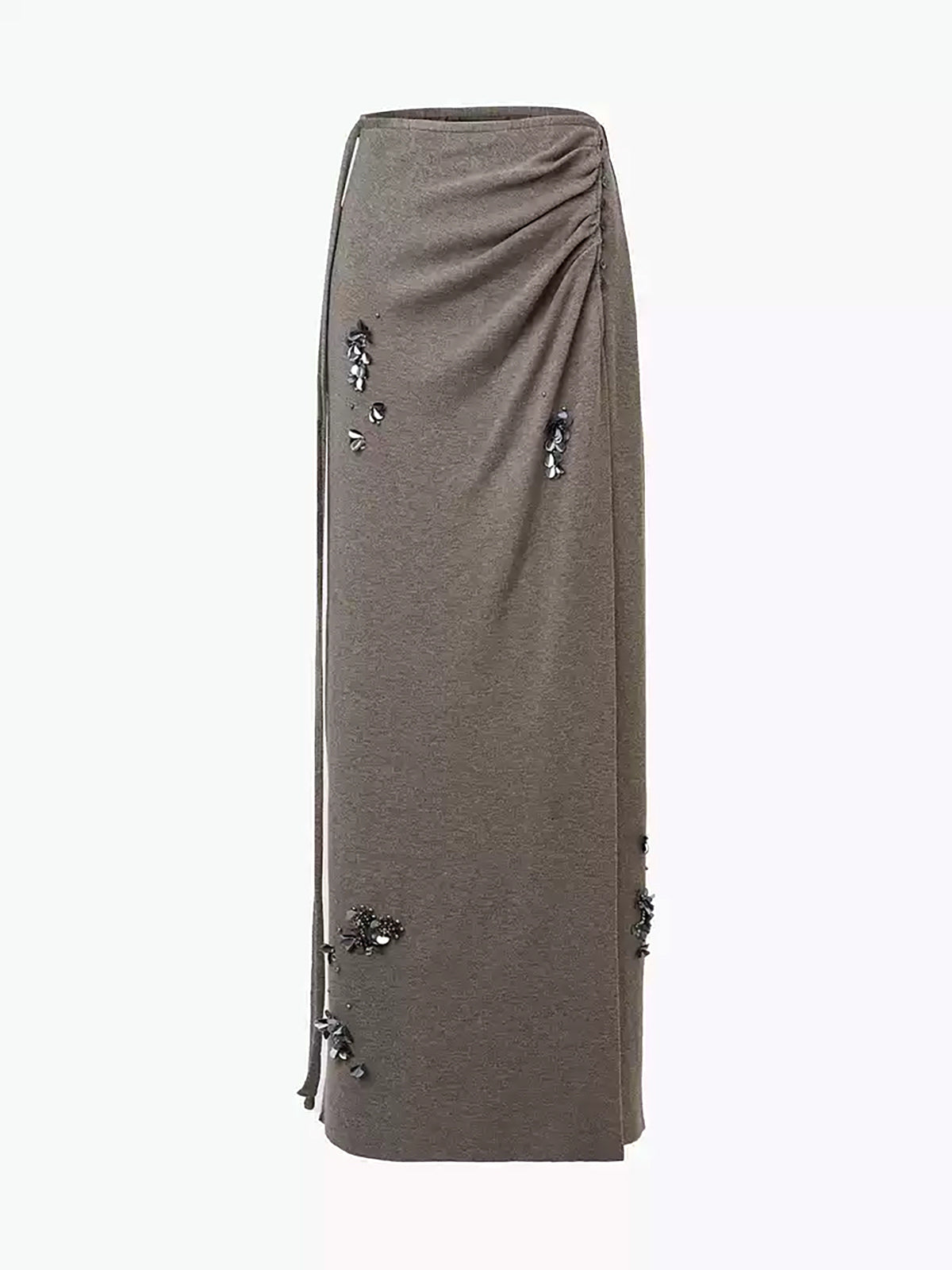 Delphine Women's Pleated Sweater - front view