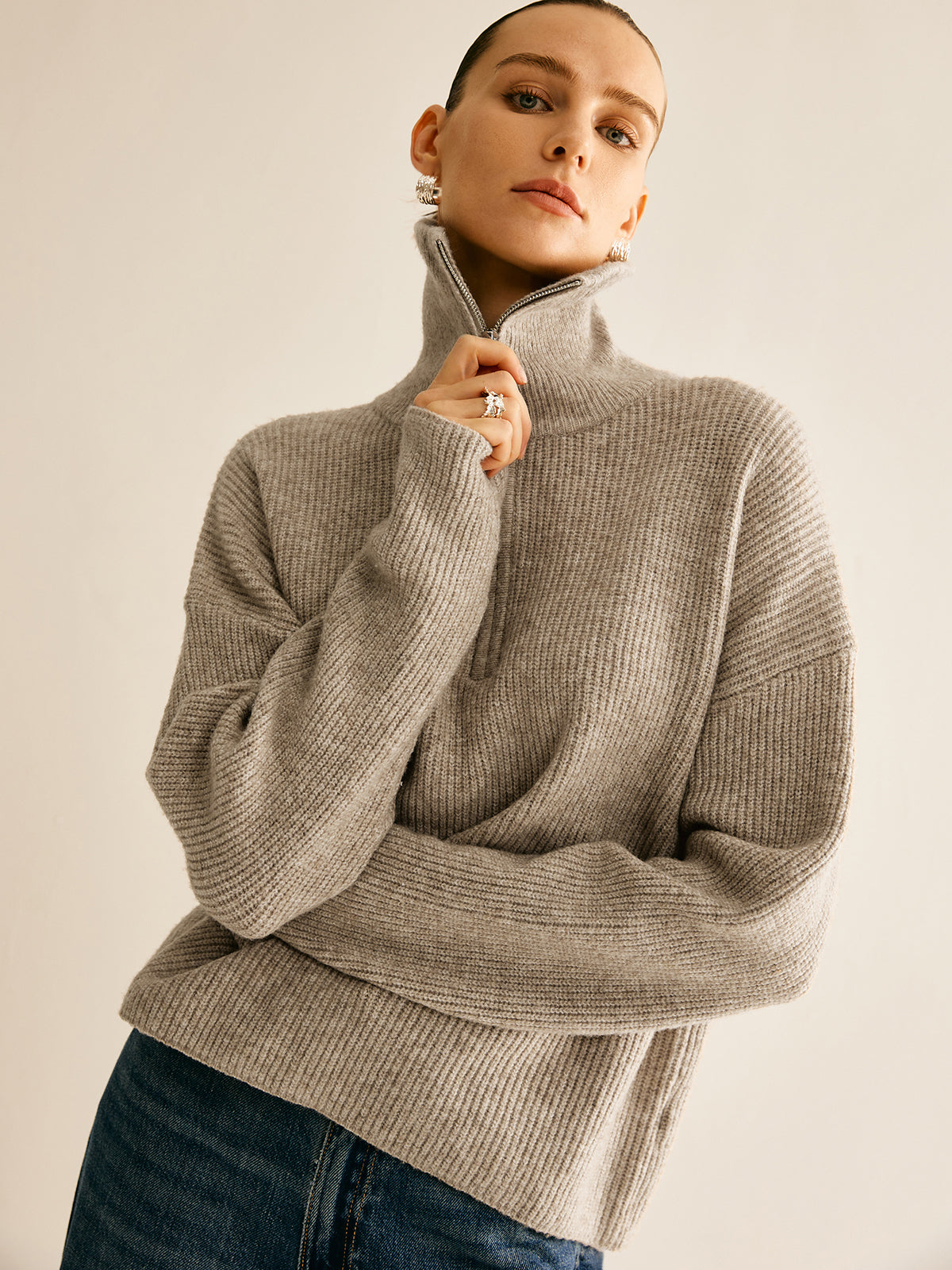 Saskia Women's Sweater - full-length view